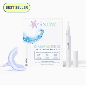 NWT SNOW Diamond Series Teeth Whitening Kit w Blue LED Mouthpiece -